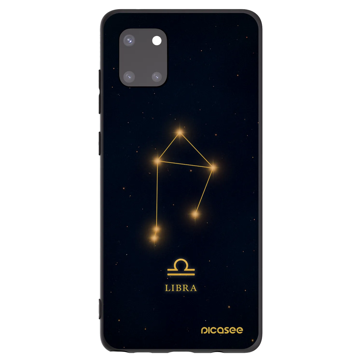 Picasee husă neagră din silicon pentru Samsung Galaxy Note 10 Lite N770F - LIBRA