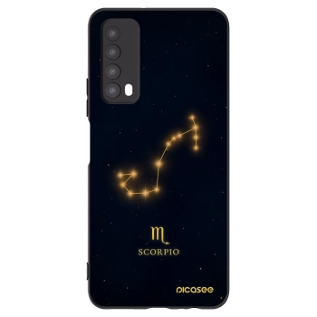 Picasee husă neagră din silicon pentru Huawei P Smart 2021 - SCORPIO