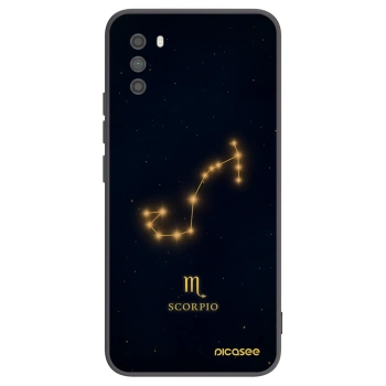 Picasee husă neagră din silicon pentru Xiaomi Poco M3 - SCORPIO
