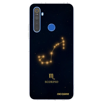 Picasee husă transparentă din silicon pentru Realme 5 - SCORPIO