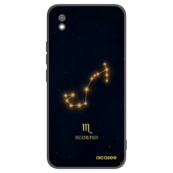 Picasee husă neagră din silicon pentru Xiaomi Redmi 9AT - SCORPIO
