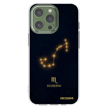 Picasee husă transparentă din silicon pentru Apple iPhone 13 Pro - SCORPIO