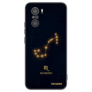 Picasee husă neagră din silicon pentru Xiaomi Poco F3 - SCORPIO