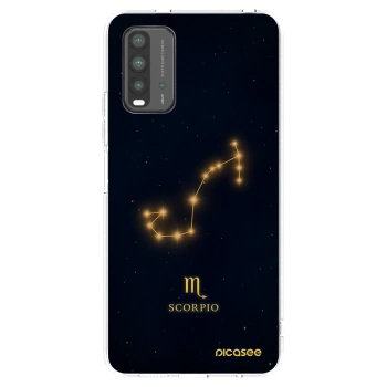 Picasee husă neagră din silicon pentru Xiaomi Redmi 9T - SCORPIO