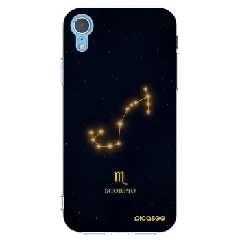 Picasee husă transparentă din silicon pentru Apple iPhone XR - SCORPIO