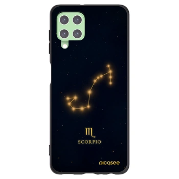 Picasee husă neagră din silicon pentru Samsung Galaxy A22 A225F 4G - SCORPIO