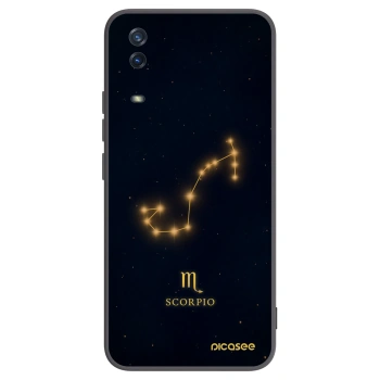 Picasee husă neagră din silicon pentru Vivo Y11s - SCORPIO