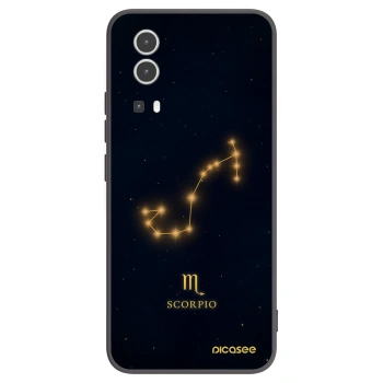 Picasee husă neagră din silicon pentru Vivo Y72 5G - SCORPIO