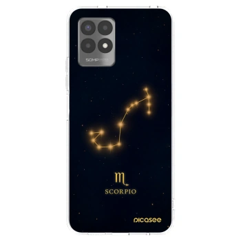 Picasee husă transparentă din silicon pentru Realme 8i - SCORPIO