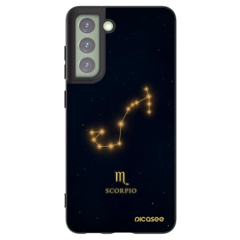 Picasee husă neagră din silicon pentru Samsung Galaxy S21 FE 5G - SCORPIO