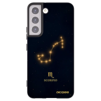 Picasee husă neagră din silicon pentru Samsung Galaxy S22 5G - SCORPIO