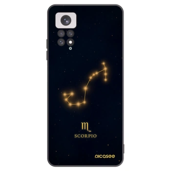 Picasee husă neagră din silicon pentru Xiaomi Redmi Note 11 - SCORPIO