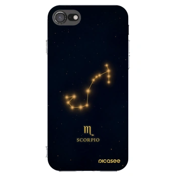 Picasee husă transparentă din silicon pentru Apple iPhone SE 2022 - SCORPIO