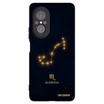 Picasee husă neagră din silicon pentru Huawei Nova 9 SE - SCORPIO