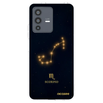 Picasee husă transparentă din silicon pentru Vivo V23 5G - SCORPIO
