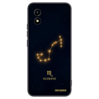 Picasee husă neagră din silicon pentru Vivo Y01 - SCORPIO
