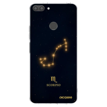 Picasee husă transparentă din silicon pentru Huawei P Smart - SCORPIO