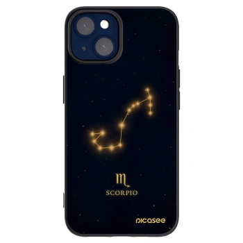 Picasee husă neagră din silicon pentru Apple iPhone 14 - SCORPIO