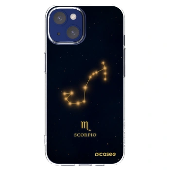 Picasee husă transparentă din silicon pentru Apple iPhone 14 - SCORPIO