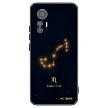 Picasee husă neagră din silicon pentru Xiaomi 12 Lite - SCORPIO