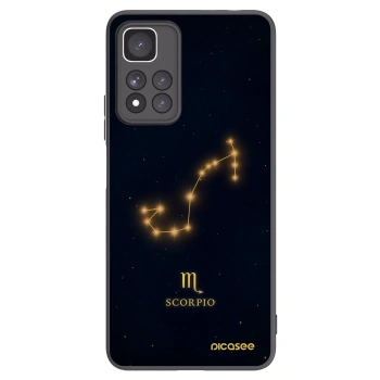 Picasee husă neagră din silicon pentru Xiaomi Redmi Note 11 Pro+ 5G - SCORPIO