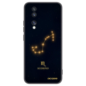 Picasee husă neagră din silicon pentru Honor 70 - SCORPIO
