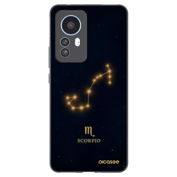 Picasee husă neagră din silicon pentru Xiaomi 12T Pro - SCORPIO