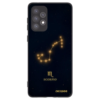 Picasee husă neagră din silicon pentru Samsung Galaxy A73 5G - SCORPIO