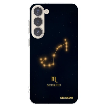 Picasee husă transparentă din silicon pentru Samsung Galaxy S23+ 5G - SCORPIO