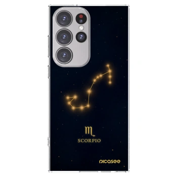 Picasee husă transparentă din silicon pentru Samsung Galaxy S23 Ultra 5G - SCORPIO