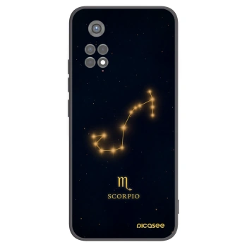 Picasee husă neagră din silicon pentru Xiaomi Redmi Note 11S 5G - SCORPIO