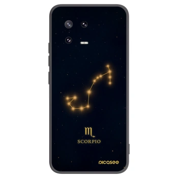 Picasee husă neagră din silicon pentru Xiaomi 13 Pro - SCORPIO