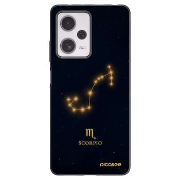 Picasee husă neagră din silicon pentru Xiaomi Redmi Note 12 Pro+ 5G - SCORPIO