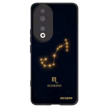 Picasee husă neagră din silicon pentru Honor 90 5G - SCORPIO