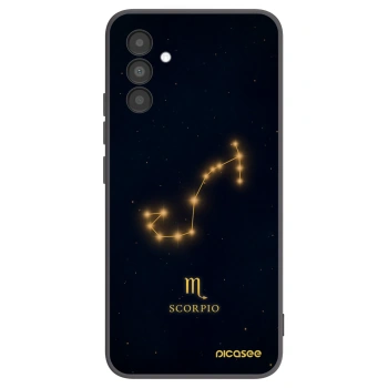 Picasee husă neagră din silicon pentru Samsung Galaxy A04s A047F - SCORPIO