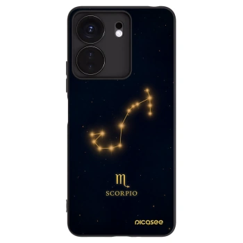 Picasee husă neagră din silicon pentru Xiaomi Redmi 13C 4G - SCORPIO