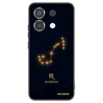 Picasee husă neagră din silicon pentru Xiaomi Poco X6 - SCORPIO