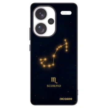 Picasee husă neagră din silicon pentru Xiaomi Redmi Note 13 Pro+ 5G - SCORPIO
