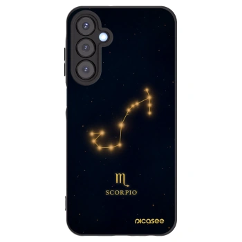 Picasee husă neagră din silicon pentru Samsung Galaxy A25 A256B 5G - SCORPIO