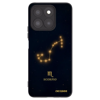 Picasee husă neagră din silicon pentru Honor X8b - SCORPIO