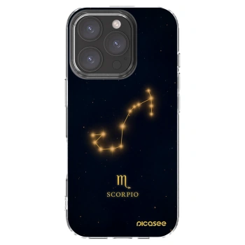 Picasee husă transparentă din silicon pentru Apple iPhone 16 Pro - SCORPIO