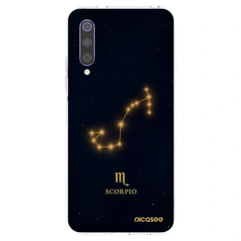 Picasee husă transparentă din silicon pentru Xiaomi Mi 9 - SCORPIO