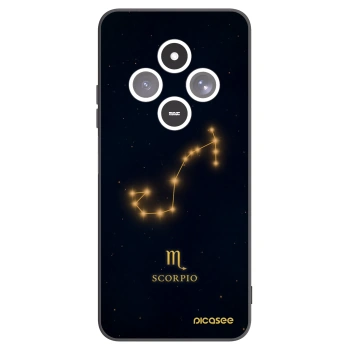 Picasee husă neagră din silicon pentru Xiaomi Redmi 14C - SCORPIO