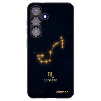 Picasee husă neagră din silicon pentru Samsung Galaxy S25 5G - SCORPIO