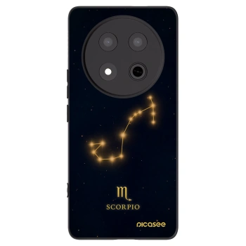 Picasee husă neagră din silicon pentru Honor Magic7 Lite 5G - SCORPIO