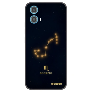 Picasee husă neagră din silicon pentru Motorola Moto G34 5G - SCORPIO