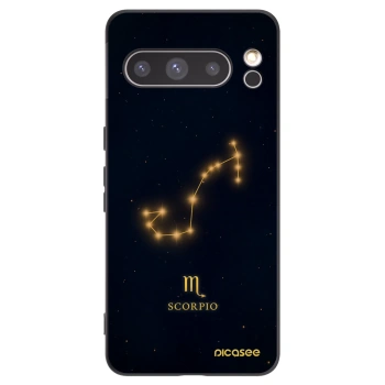 Picasee husă neagră din silicon pentru Google Pixel 8 Pro - SCORPIO