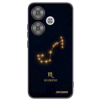 Picasee husă neagră din silicon pentru Xiaomi Poco F6 - SCORPIO