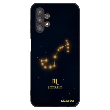 Picasee husă neagră din silicon pentru Samsung Galaxy A13 5G - SCORPIO