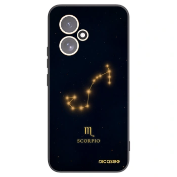 Picasee husă neagră din silicon pentru Honor 400 5G - SCORPIO